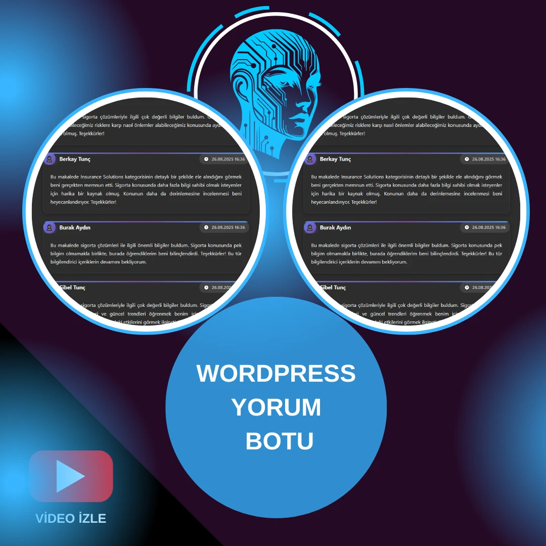 WordPress Yorum Botu & Otomasyonu