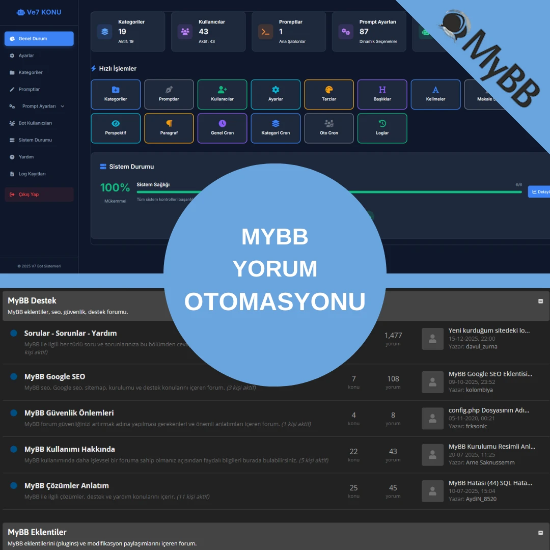 MyBB Konu Otomasyonu